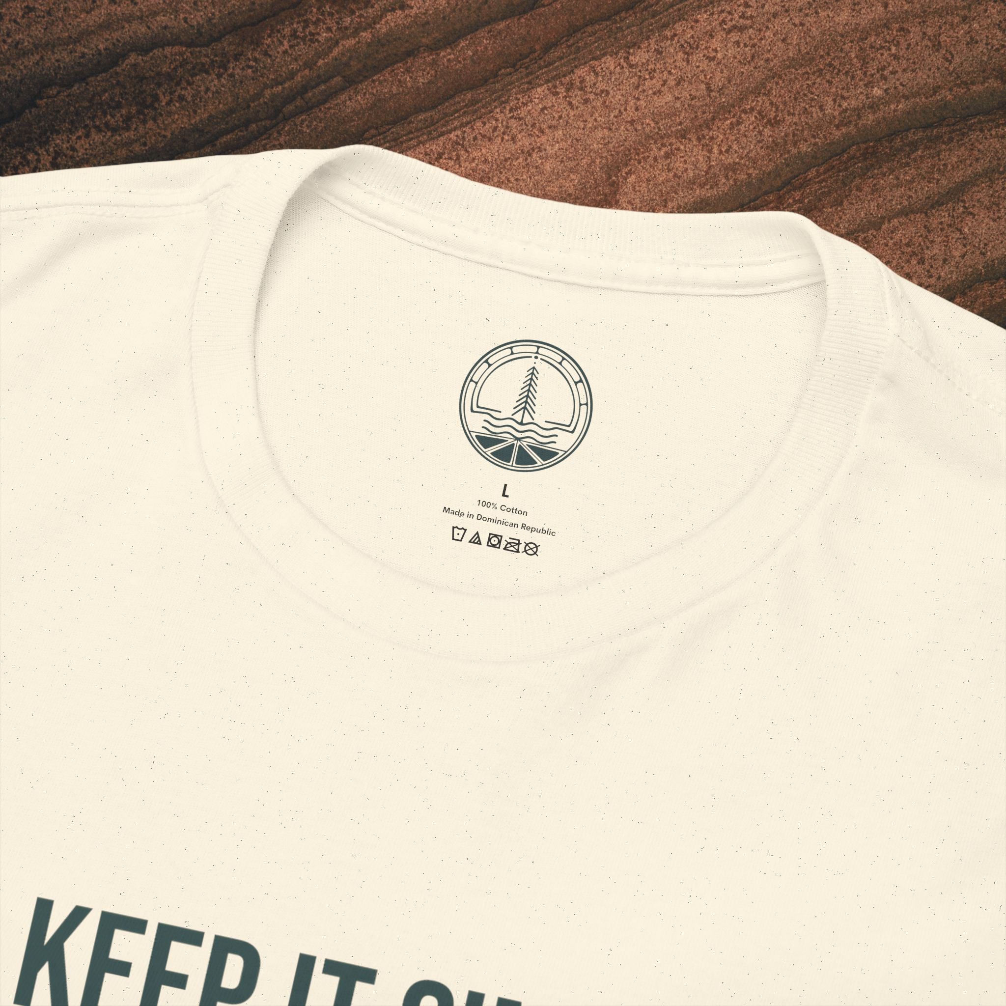 Keep It Simple Tee — Minimalist Coffee Moka Shirt