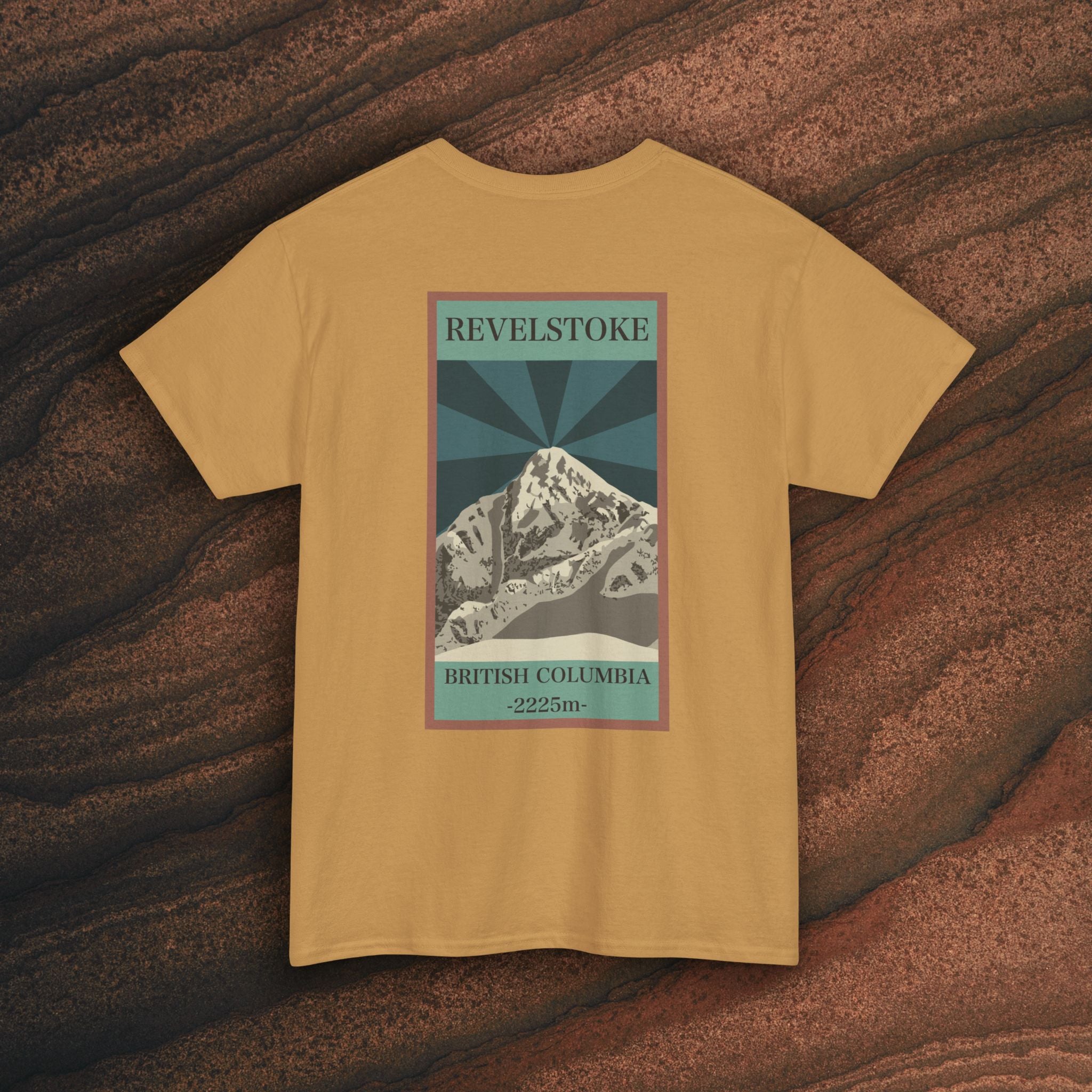 Revelstoke Mountain Vintage Poster Tee