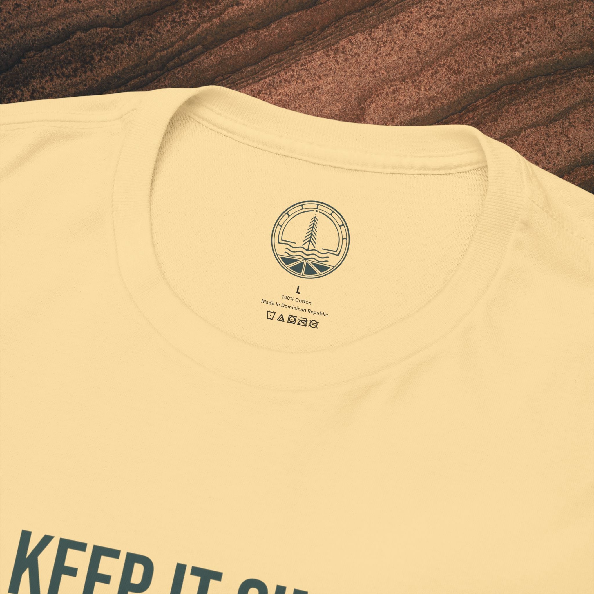 Keep It Simple Tee — Minimalist Coffee Moka Shirt