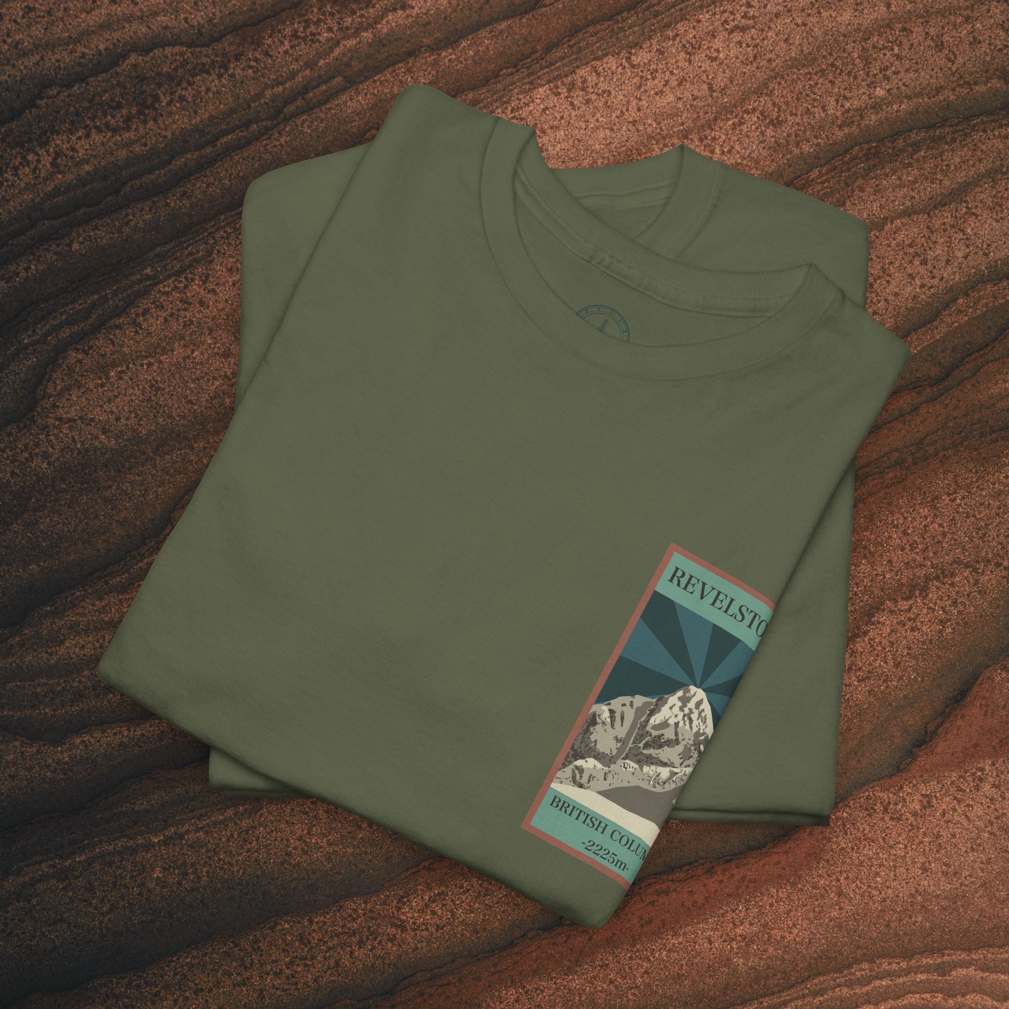 Revelstoke Mountain Vintage Poster Tee