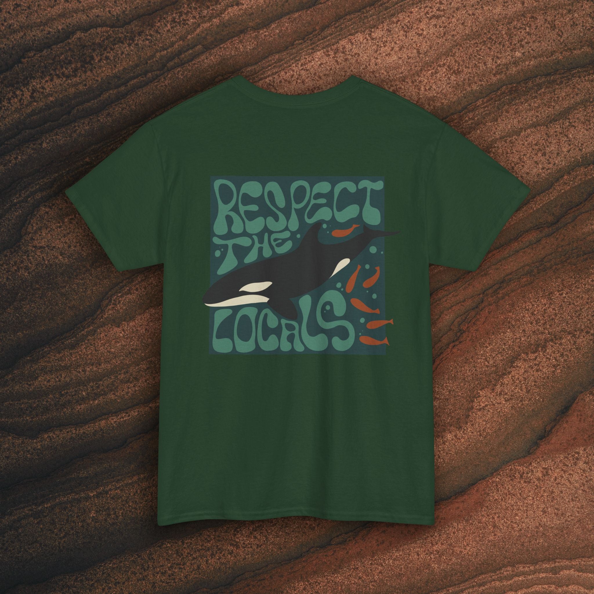 Respect The Locals Orca T-Shirt