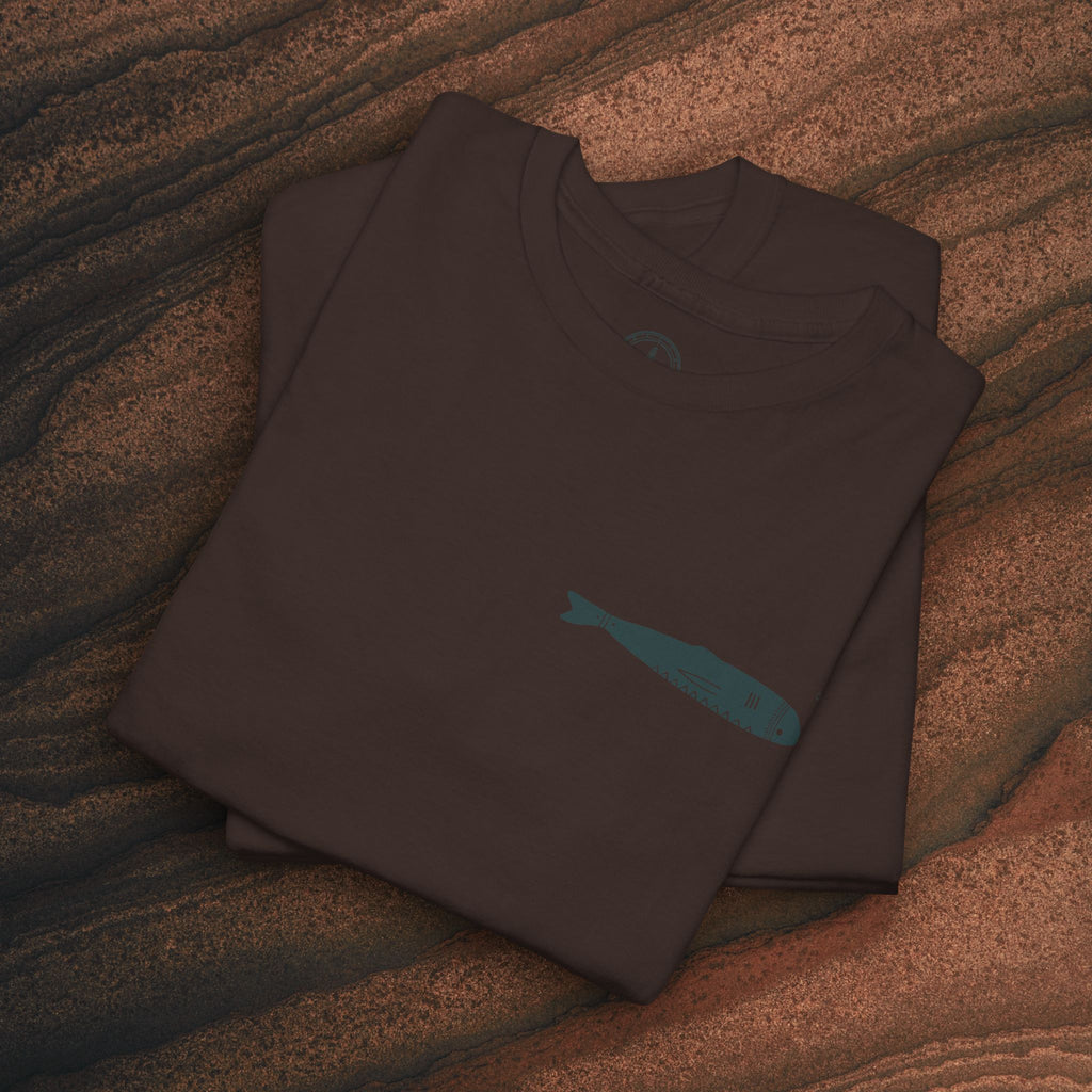 Sardine Trio Graphic Tee – Minimal Fish
