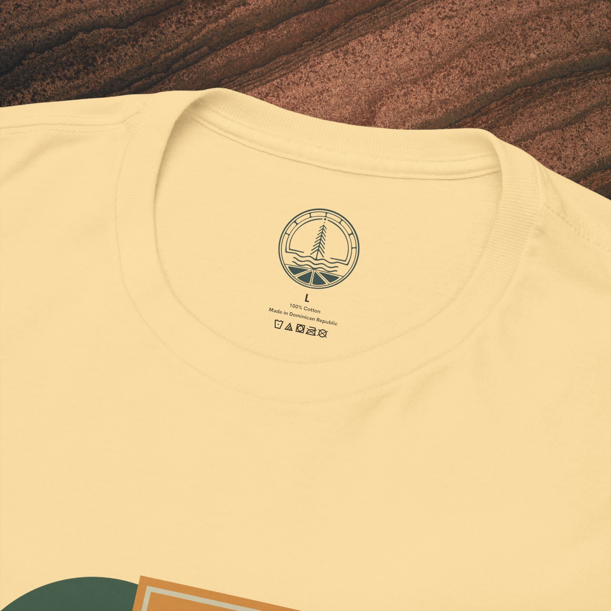 Unisex Heavy Cotton T-Shirt — 432Hz Vinyl Record Graphic