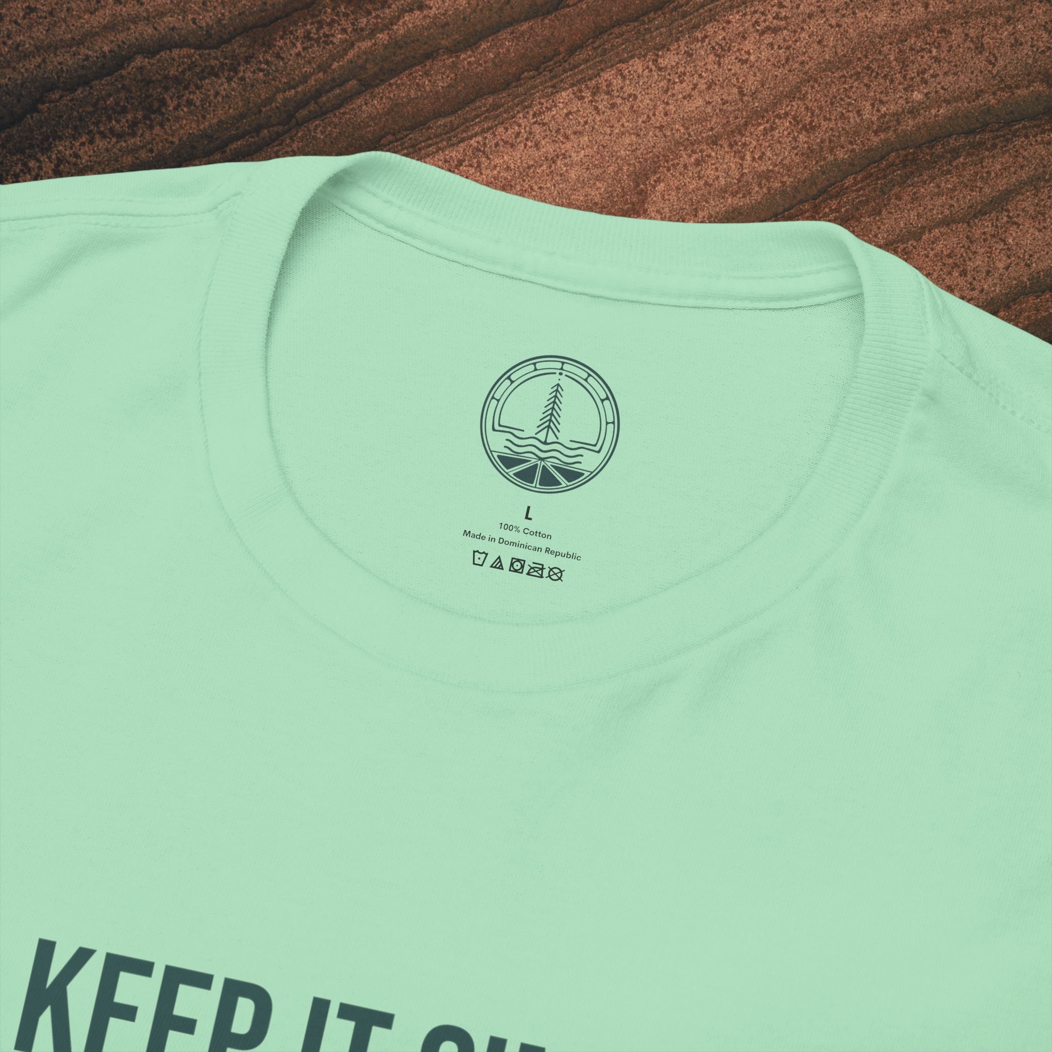 Keep It Simple Tee — Minimalist Coffee Moka Shirt