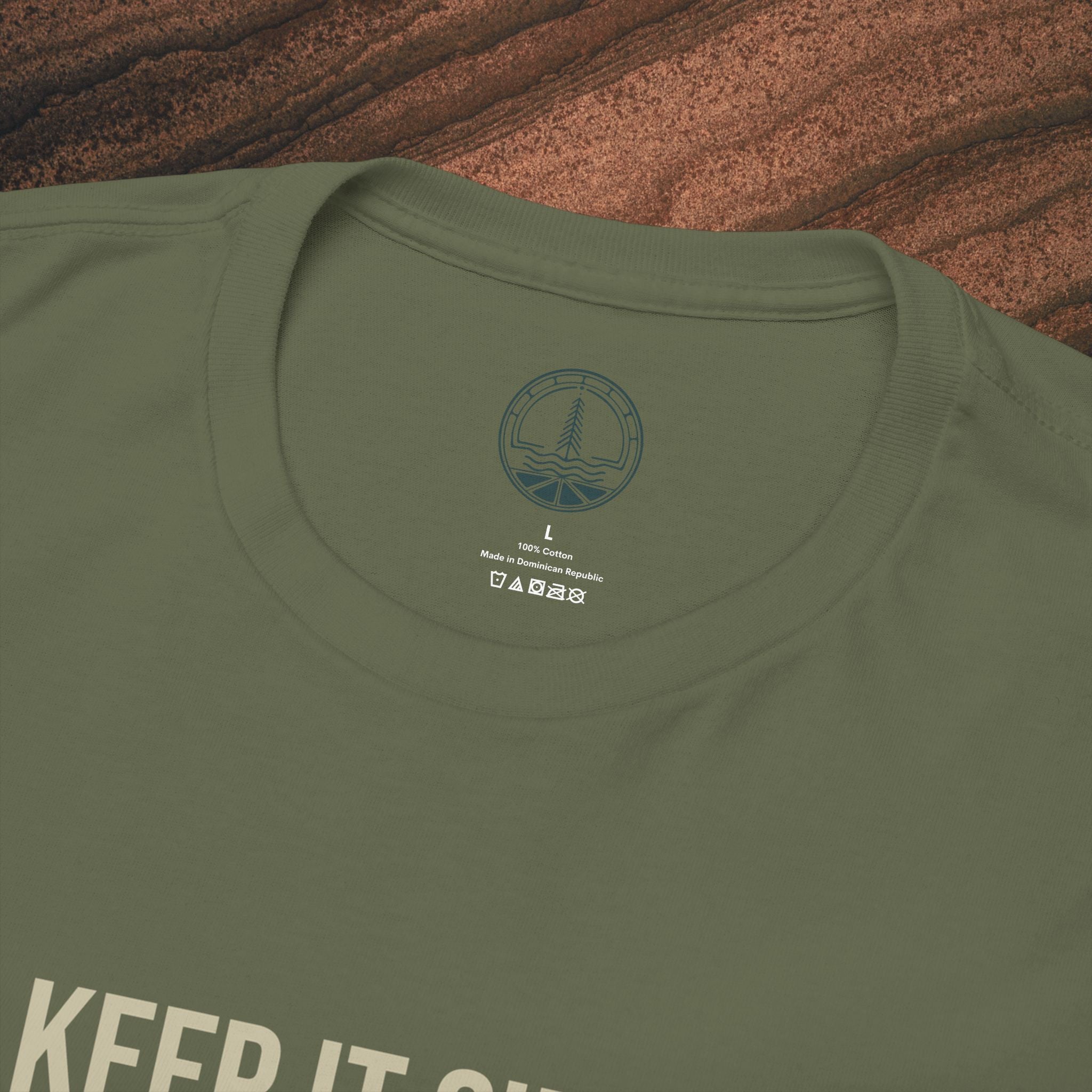 Keep It Simple Tee — Minimalist Coffee Moka Shirt