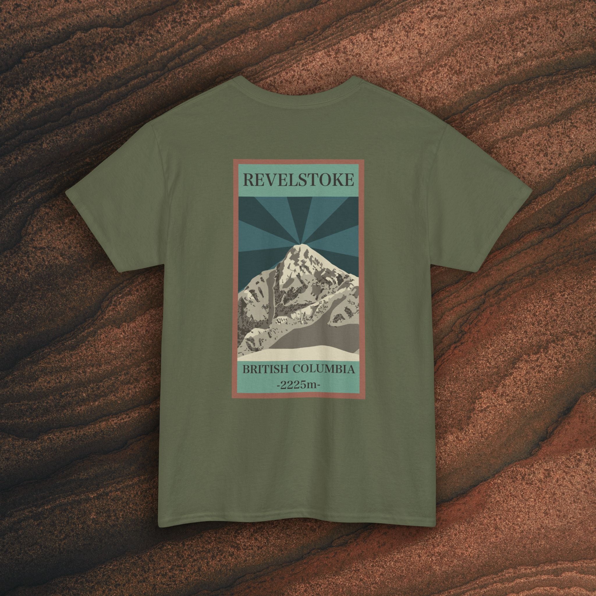 Revelstoke Mountain Vintage Poster Tee
