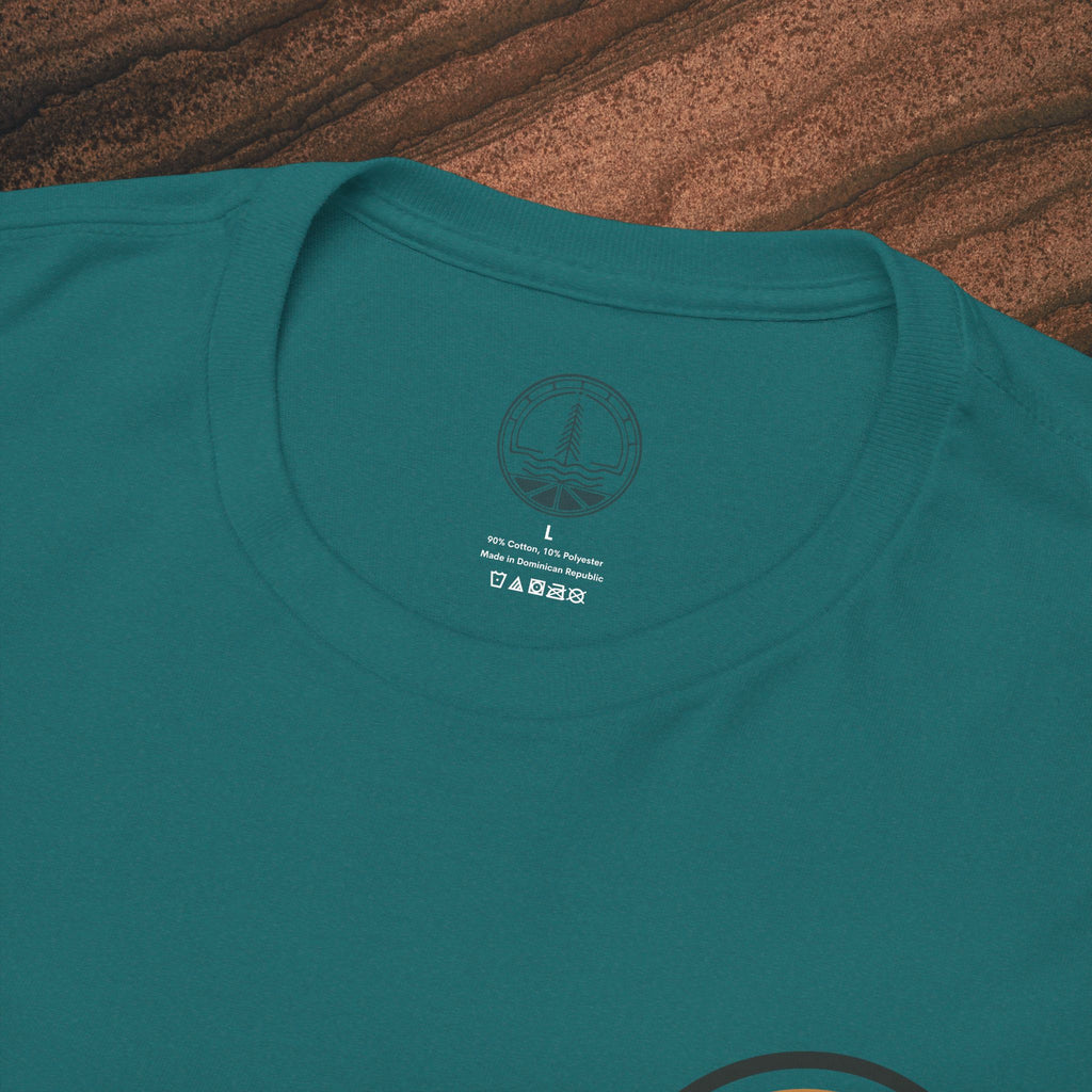 Retro Sunset Mountain Graphic Tee