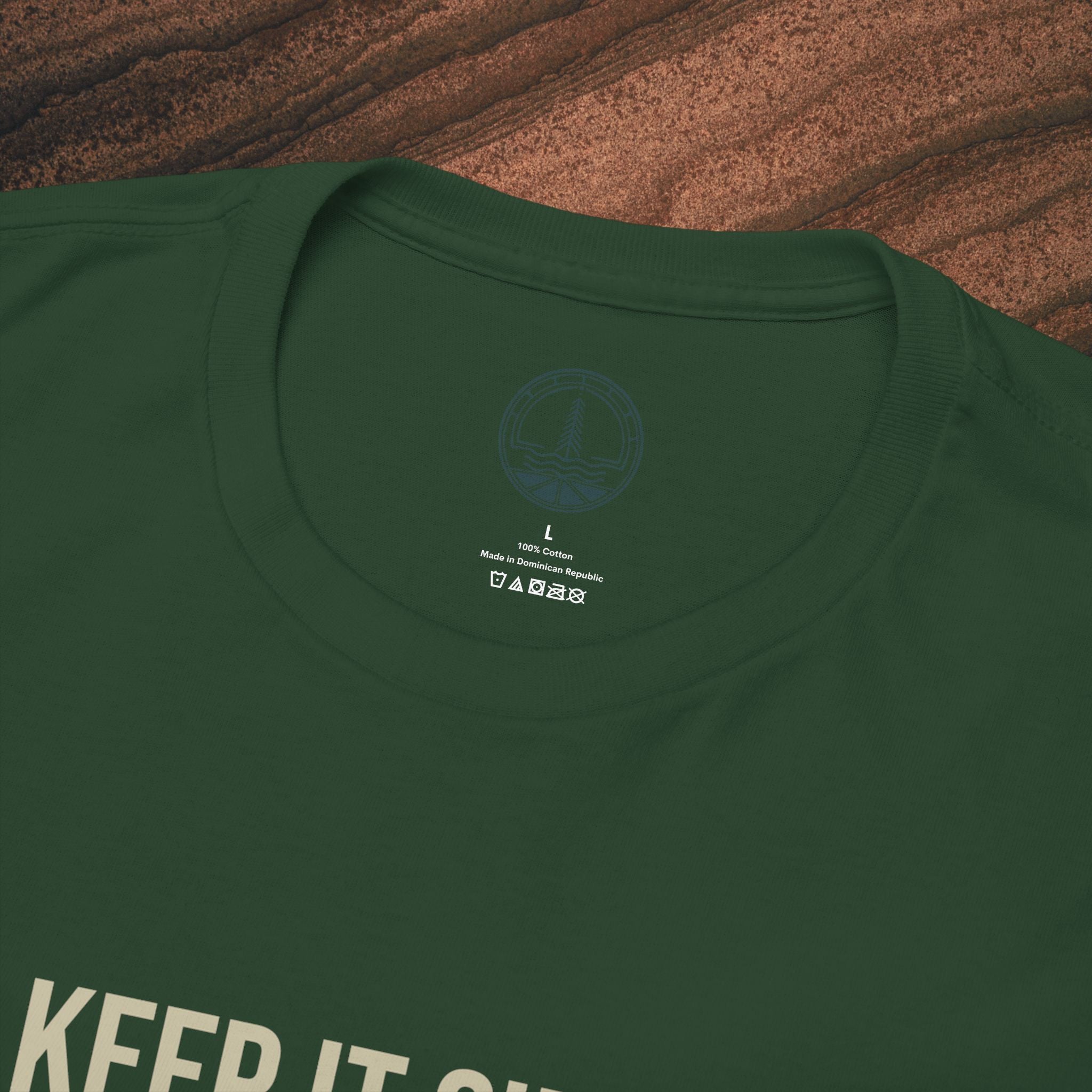 Keep It Simple Tee — Minimalist Coffee Moka Shirt