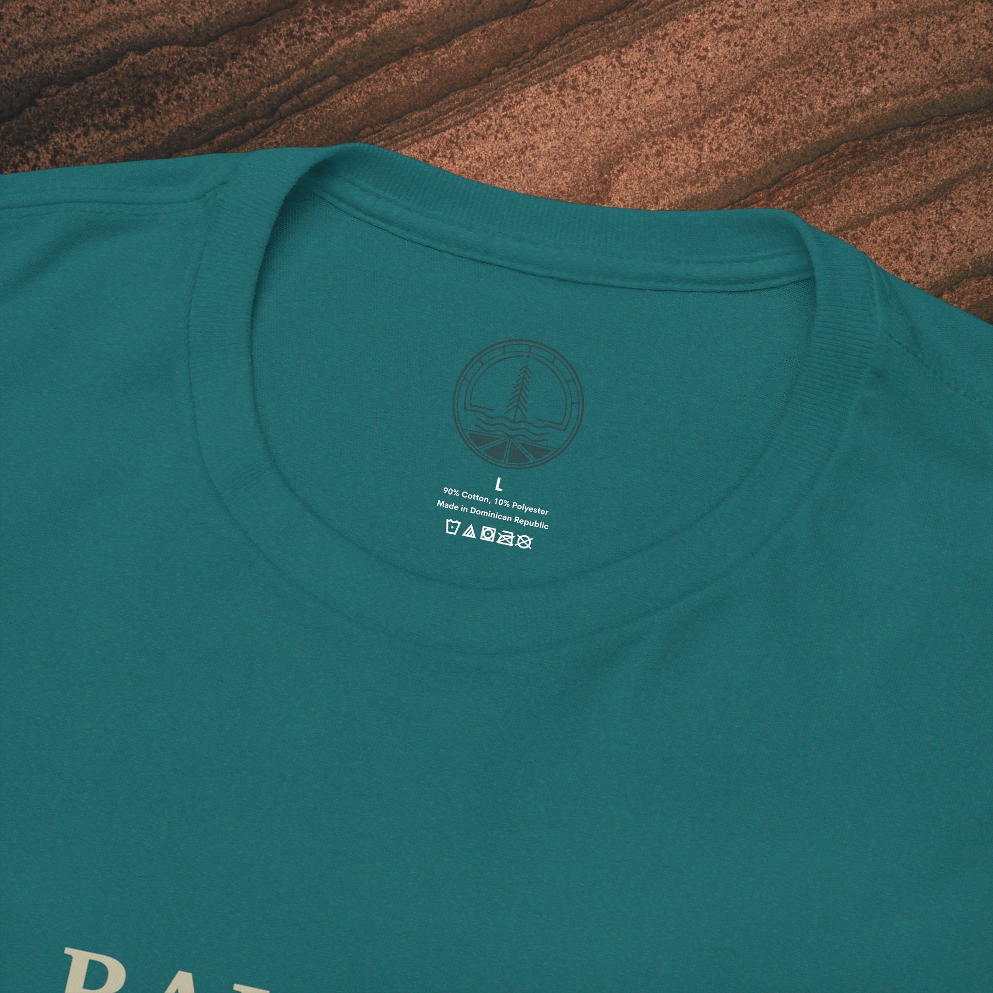 Balance T-Shirt — Minimal Balancing Stones Design