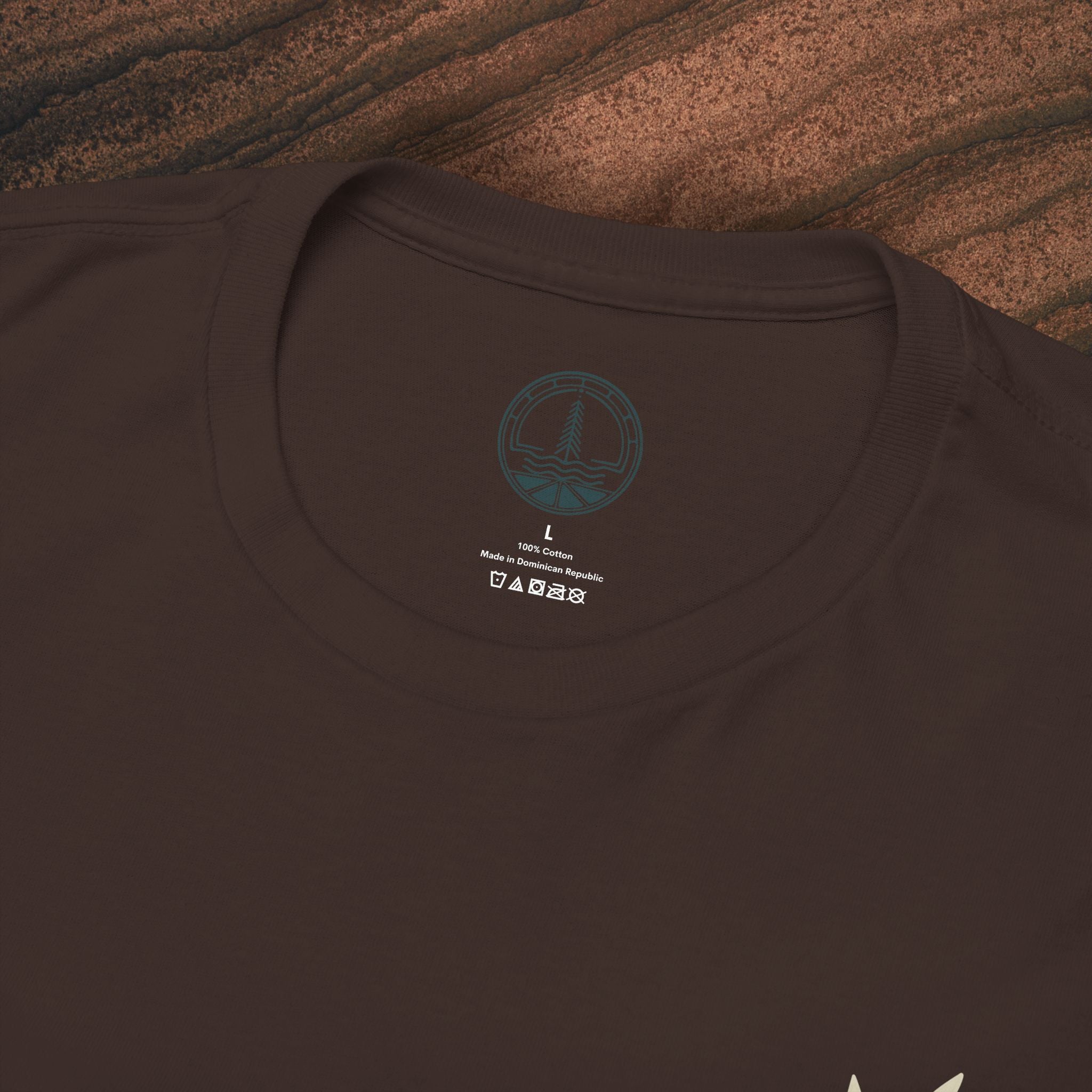 Unisex Heavy Cotton Tee — Minimal Olive Branch Graphic T-Shirt