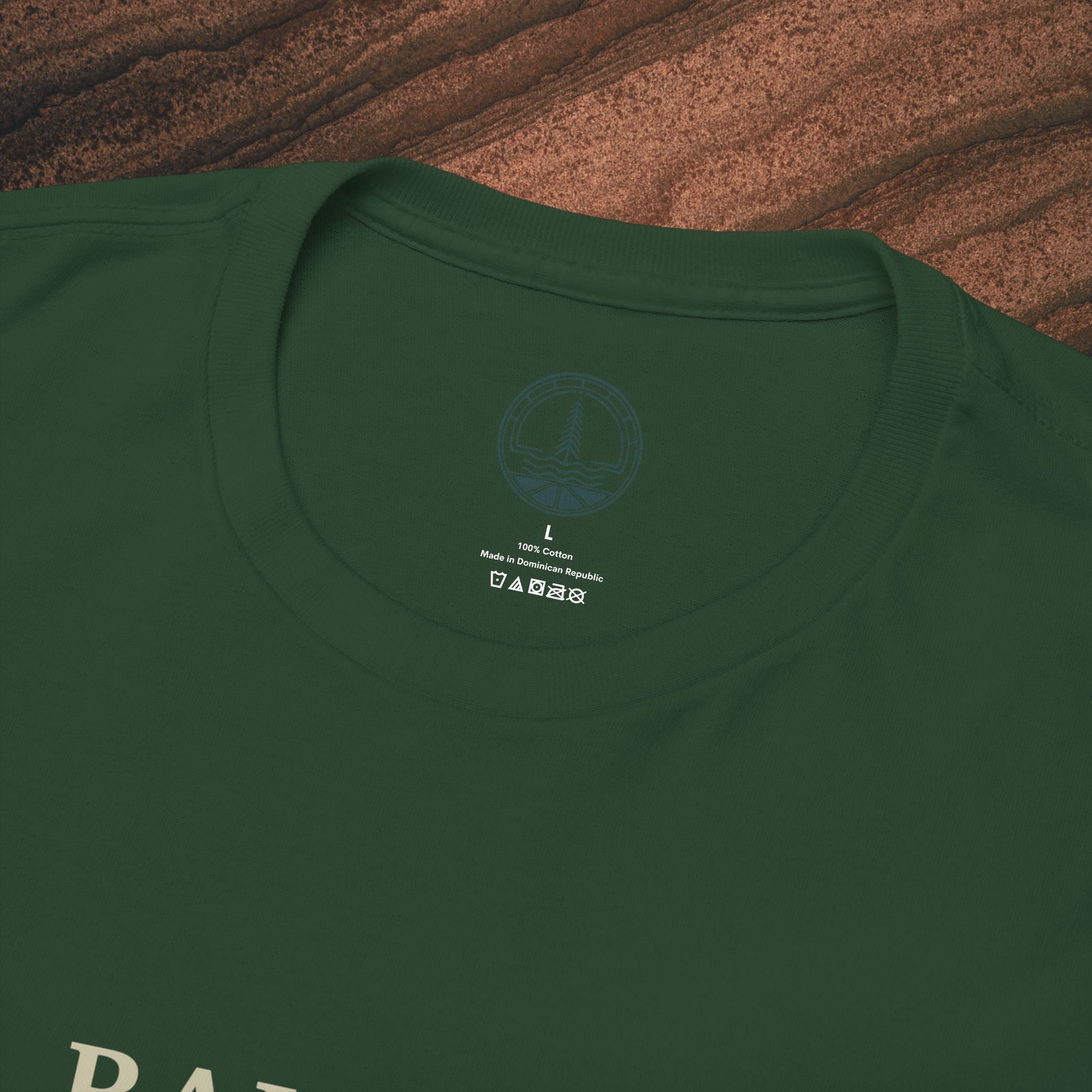 Balance T-Shirt — Minimal Balancing Stones Design