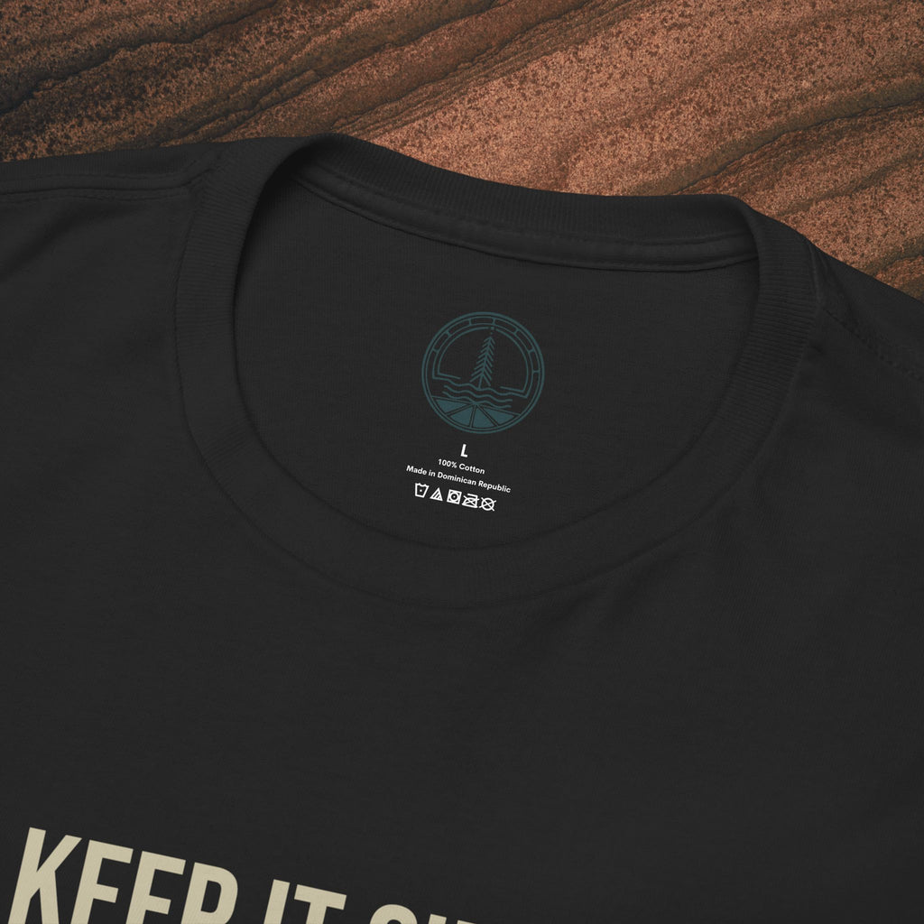 Keep It Simple Tee — Minimalist Coffee Moka Shirt