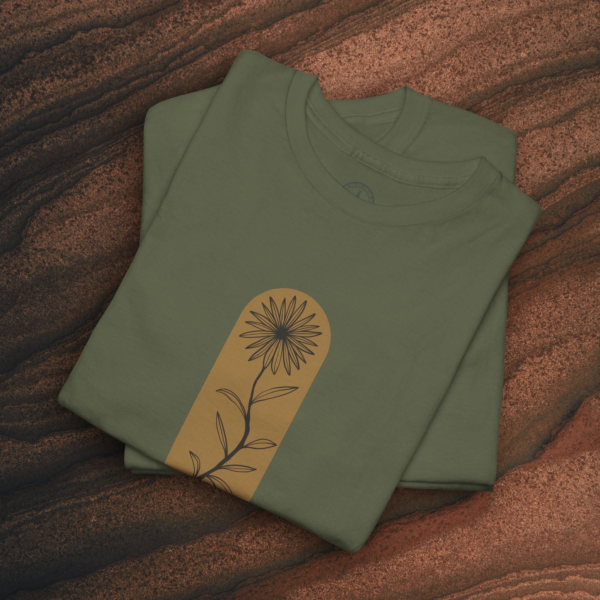 Unisex Heavy Cotton Tee - Rooted plants
