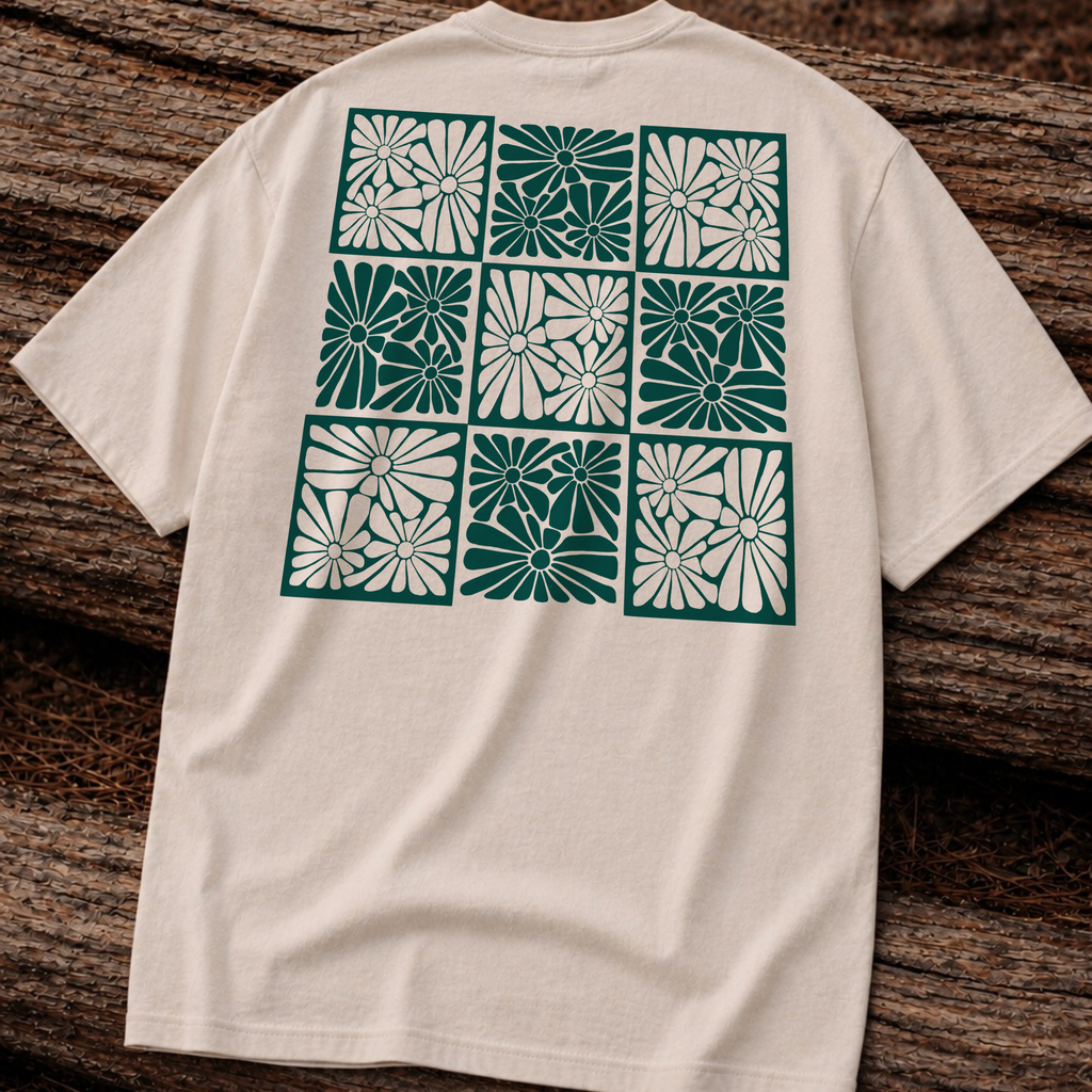 Floral Tile Graphic Tee