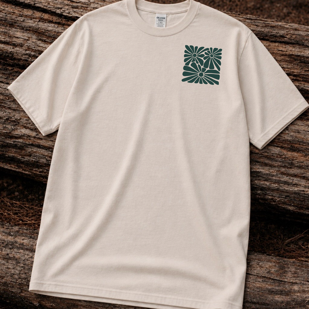 Floral Tile Graphic Tee