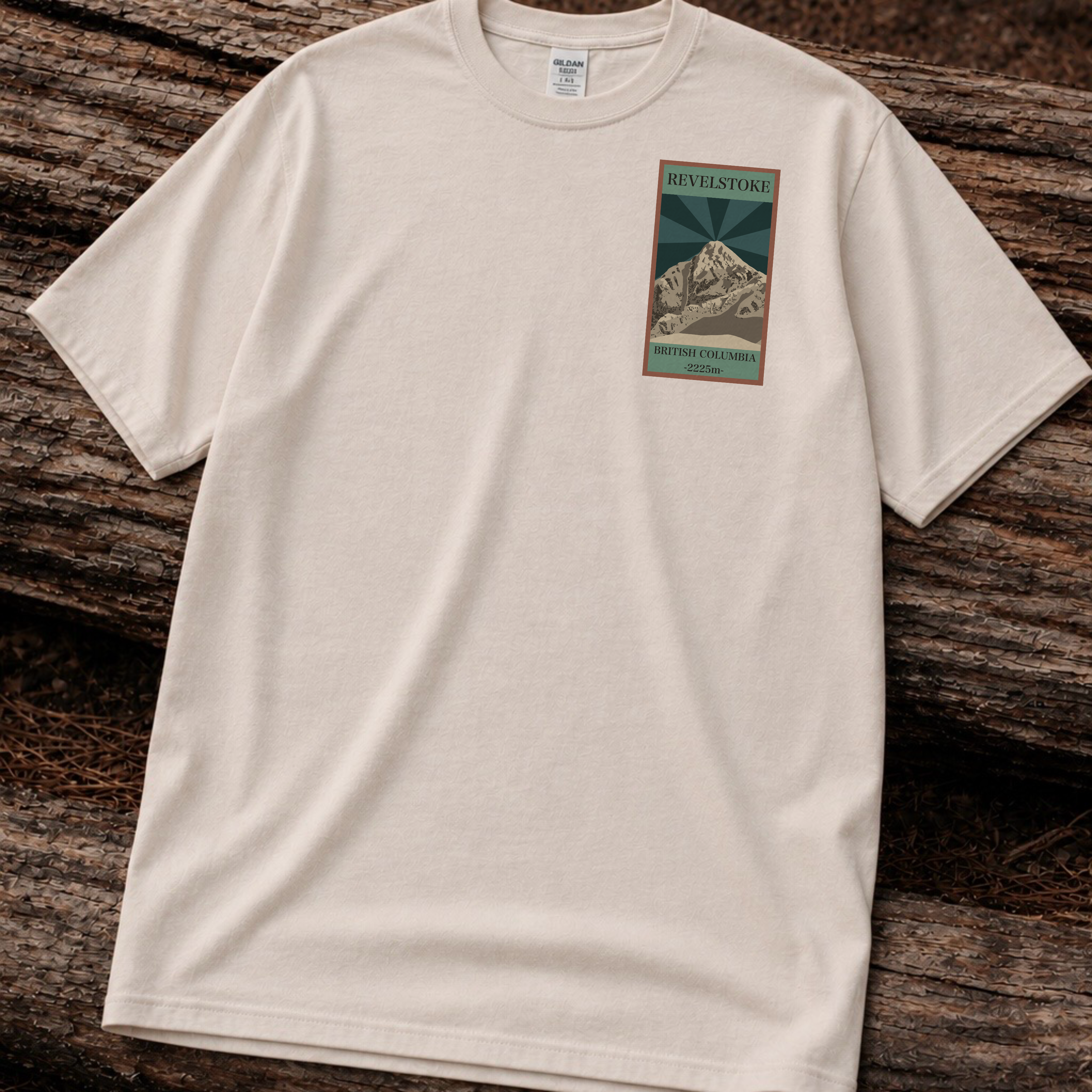 Revelstoke Mountain Vintage Poster Tee