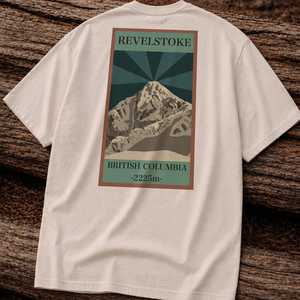 Revelstoke Mountain Vintage Poster Tee