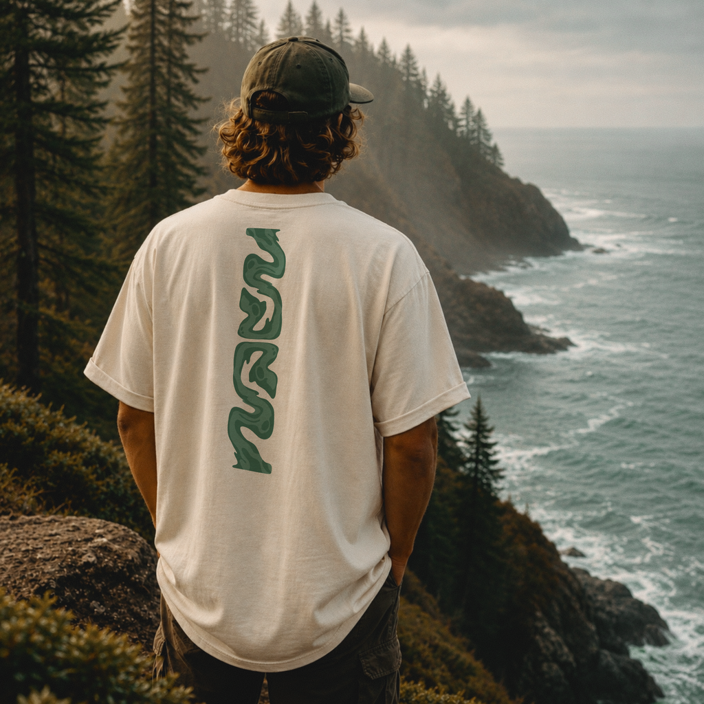Flowing Water Graphic Tee