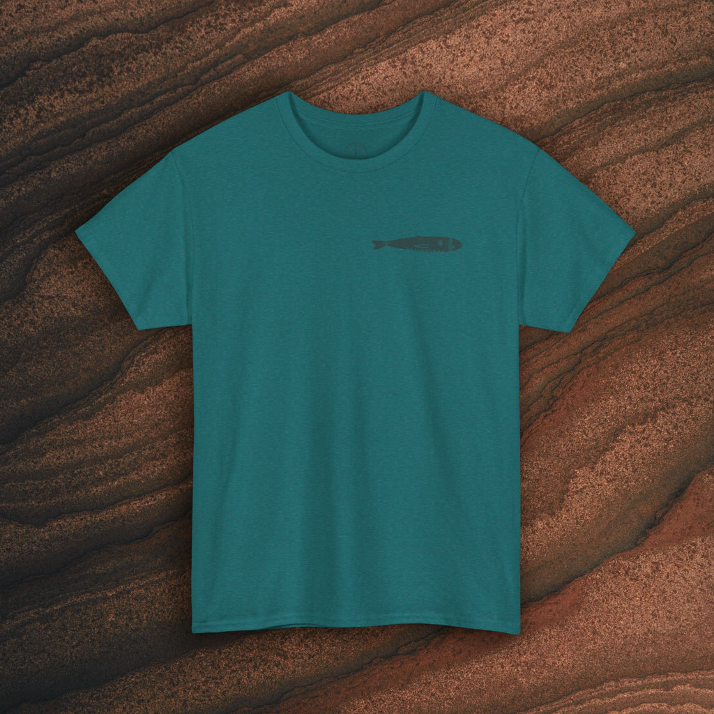 Sardine Trio Graphic Tee – Minimal Fish