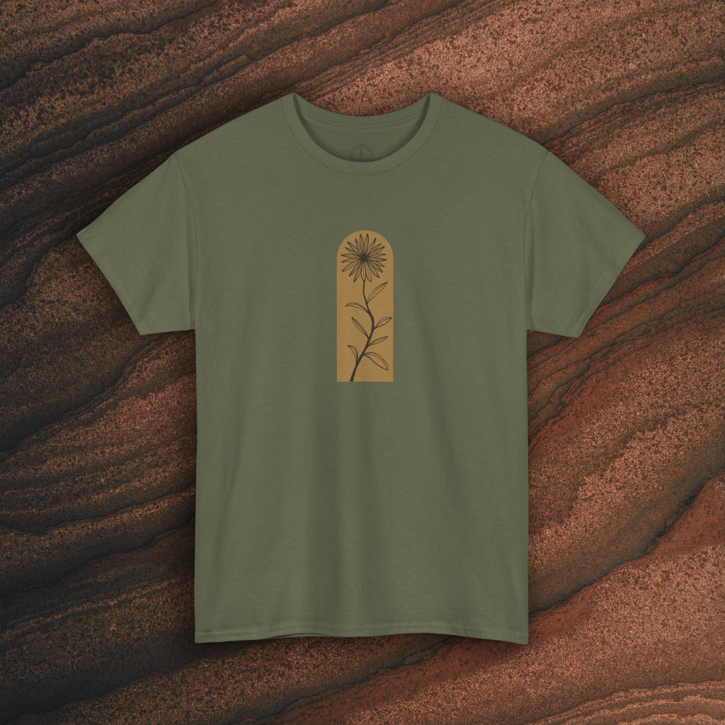 Unisex Heavy Cotton Tee - Rooted plants
