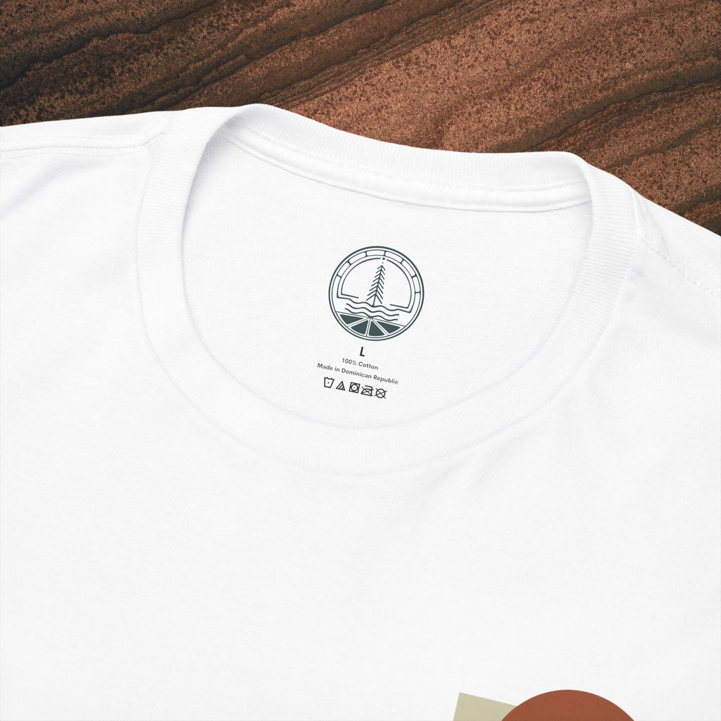 Halftone Mountain Sunset Tee
