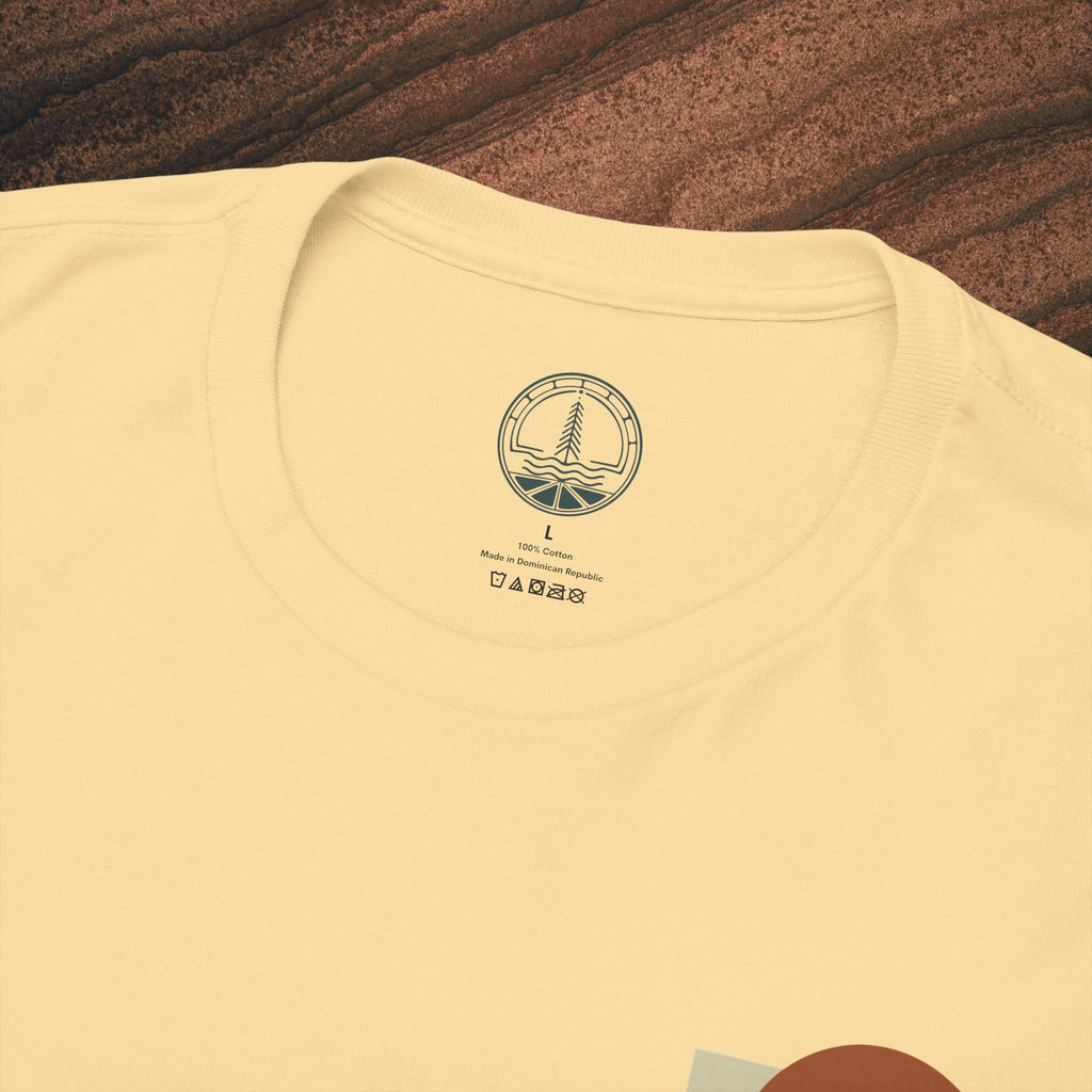 Halftone Mountain Sunset Tee