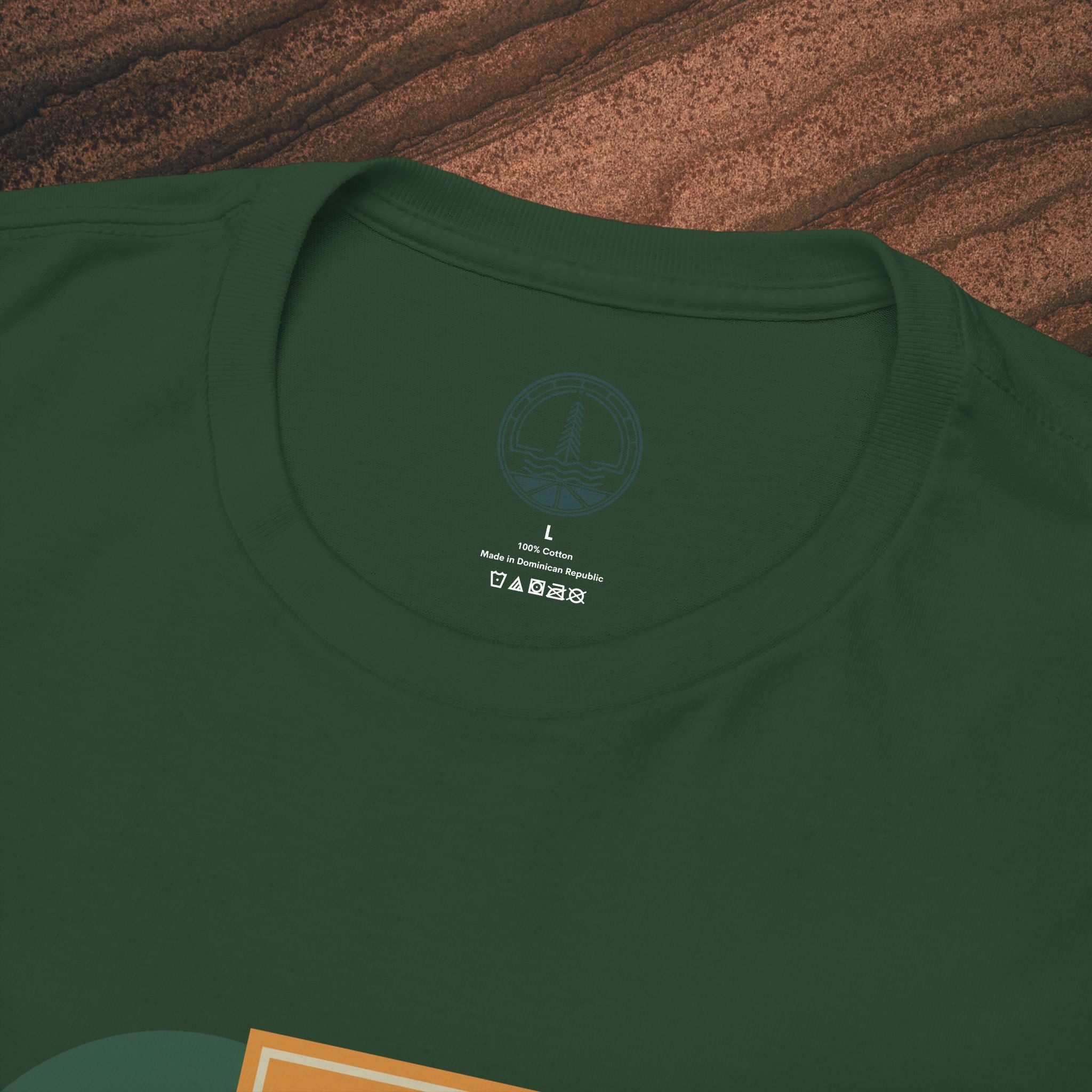 Unisex Heavy Cotton T-Shirt — 432Hz Vinyl Record Graphic