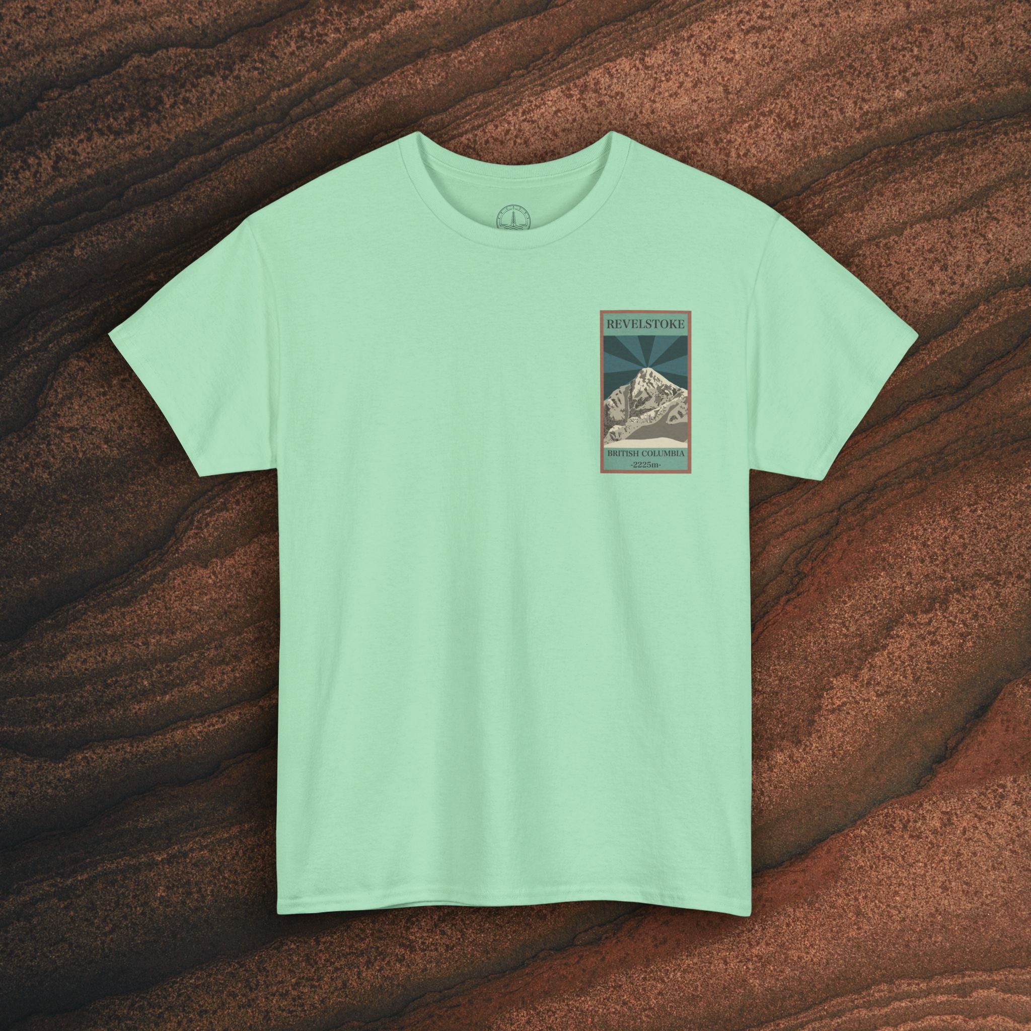 Revelstoke Mountain Vintage Poster Tee