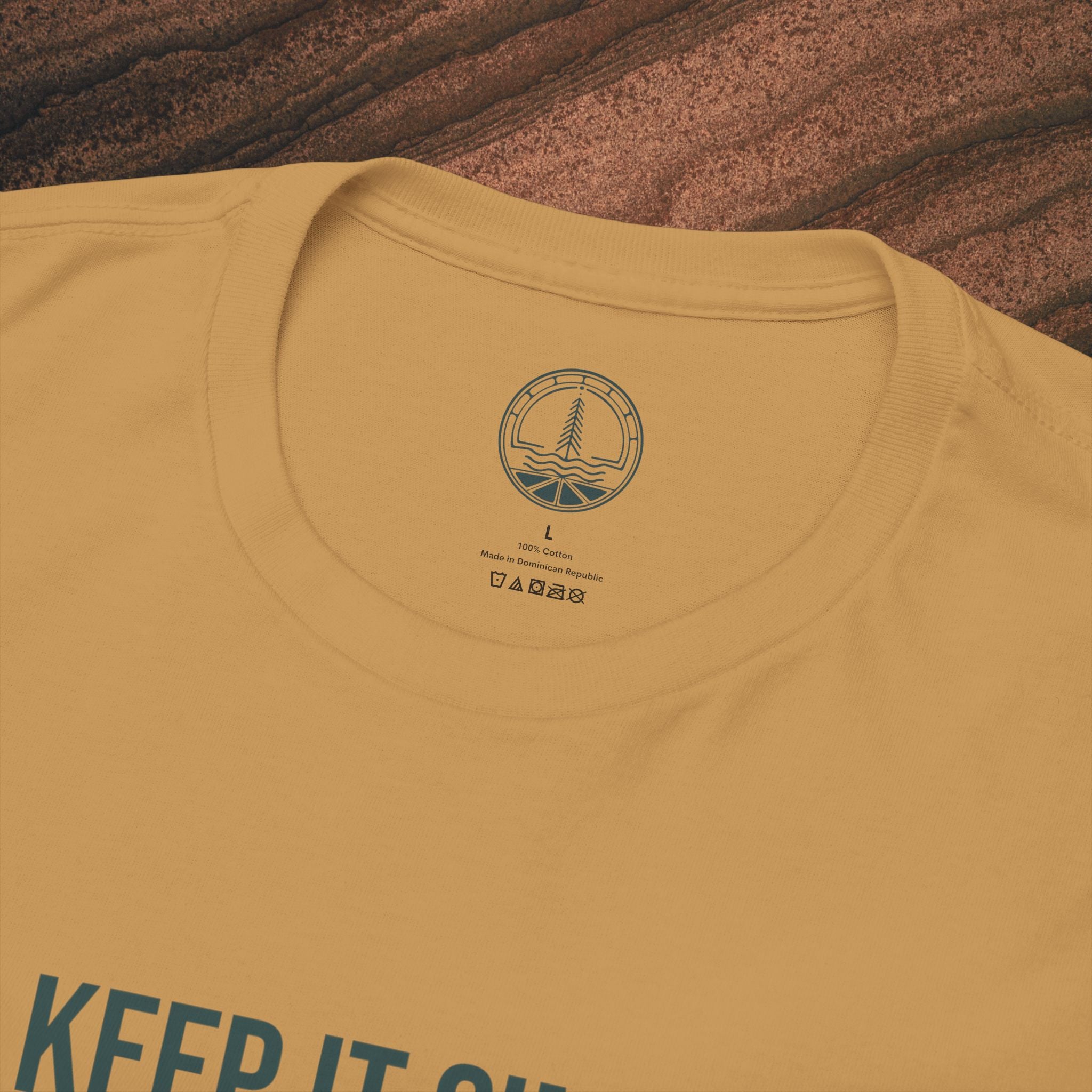 Keep It Simple Tee — Minimalist Coffee Moka Shirt