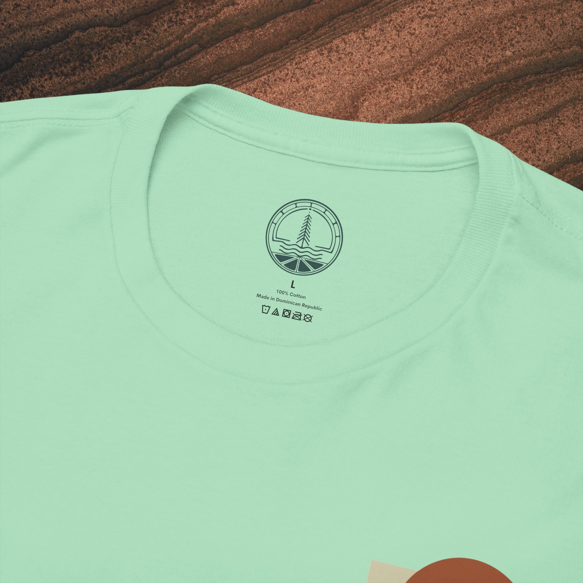 Halftone Mountain Sunset Tee
