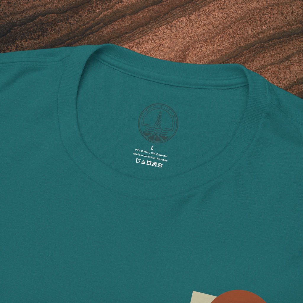 Halftone Mountain Sunset Tee