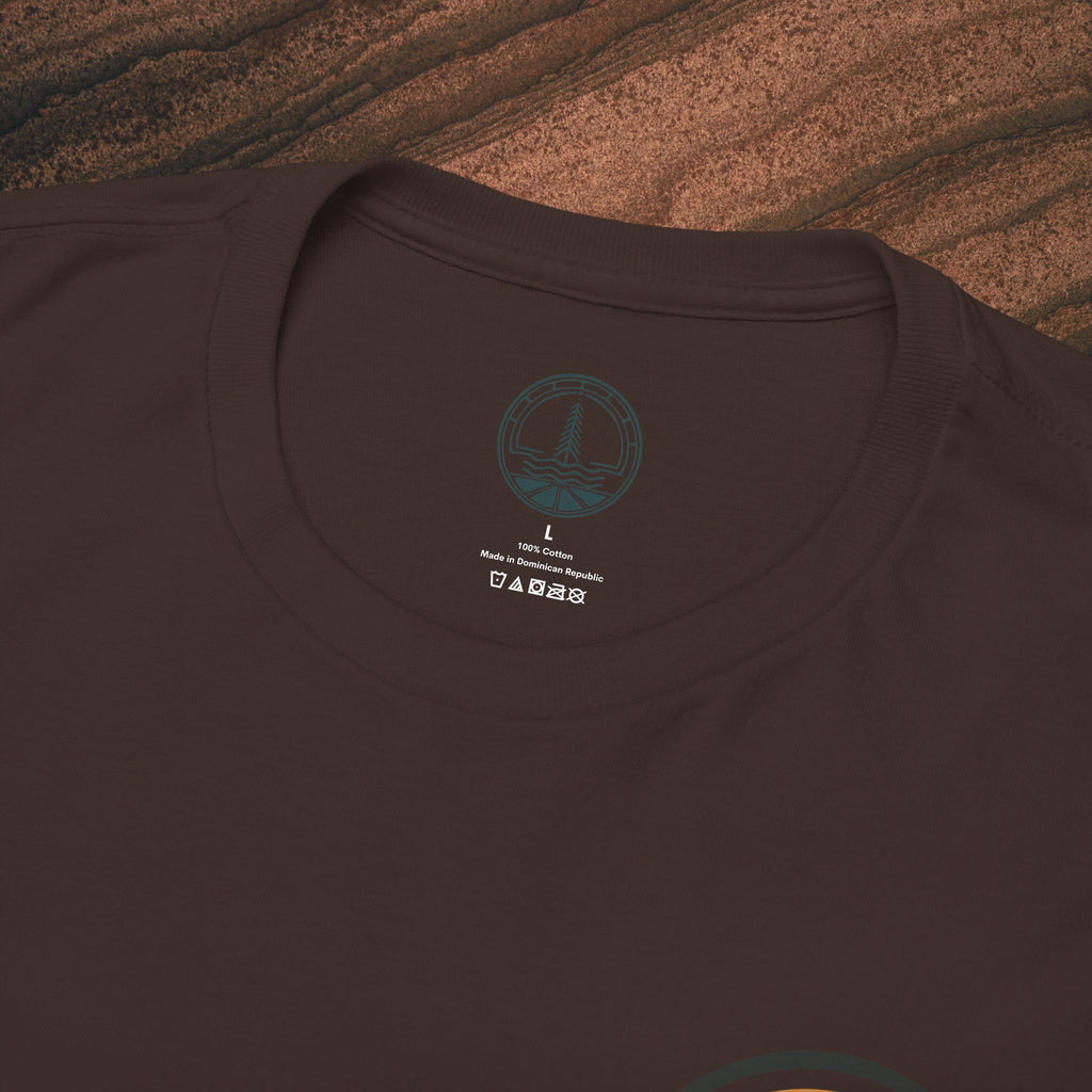 Retro Sunset Mountain Graphic Tee
