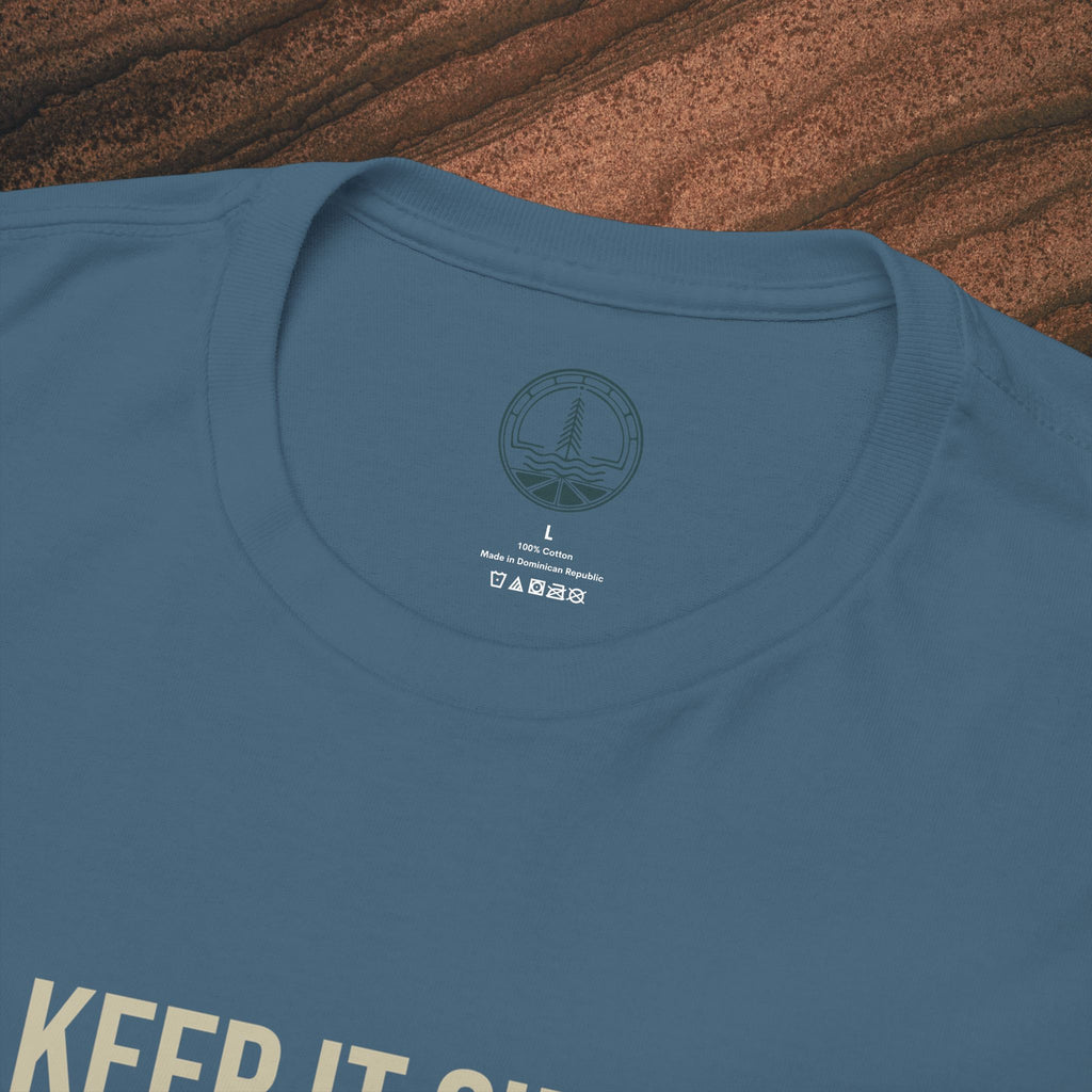 Keep It Simple Tee — Minimalist Coffee Moka Shirt