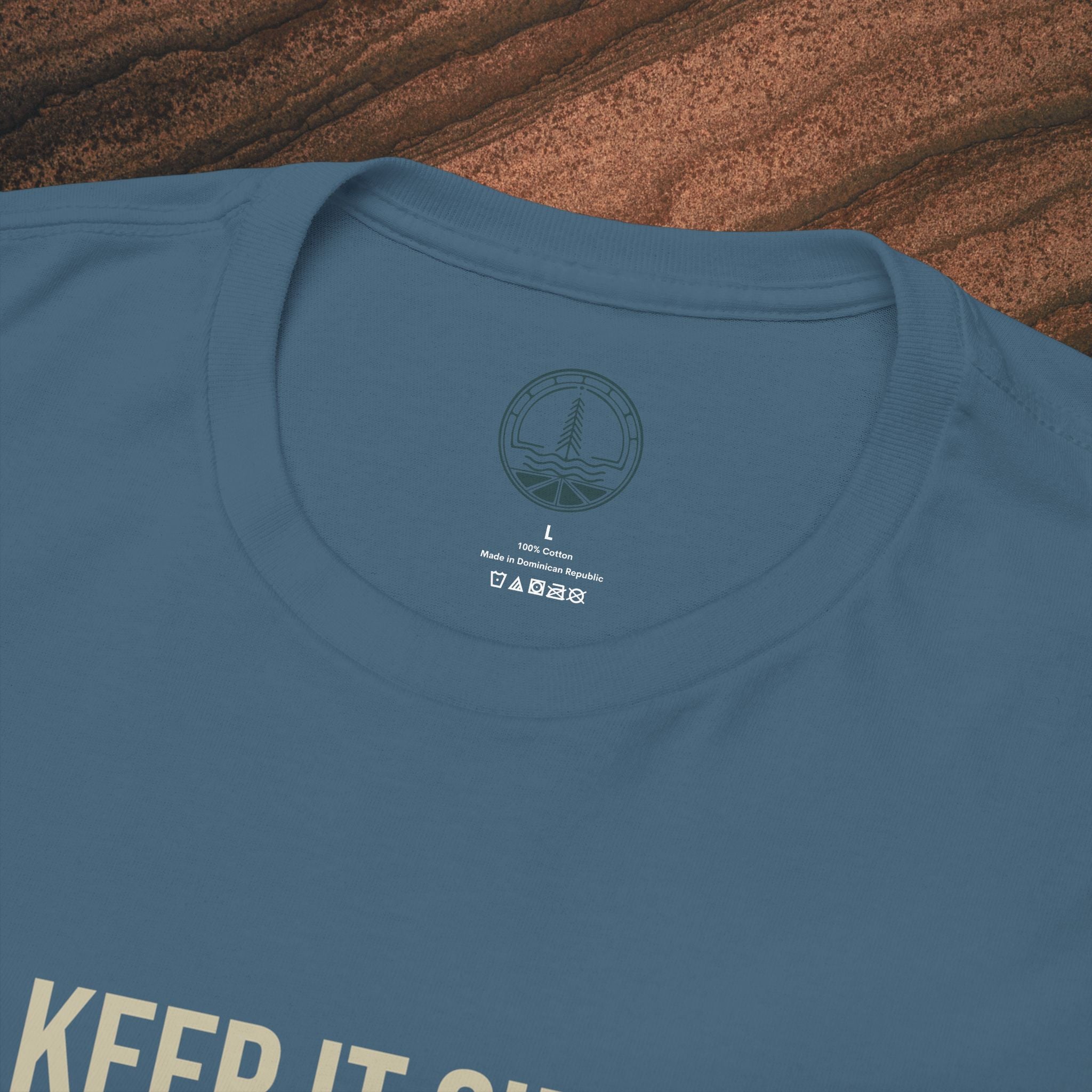 Keep It Simple Tee — Minimalist Coffee Moka Shirt