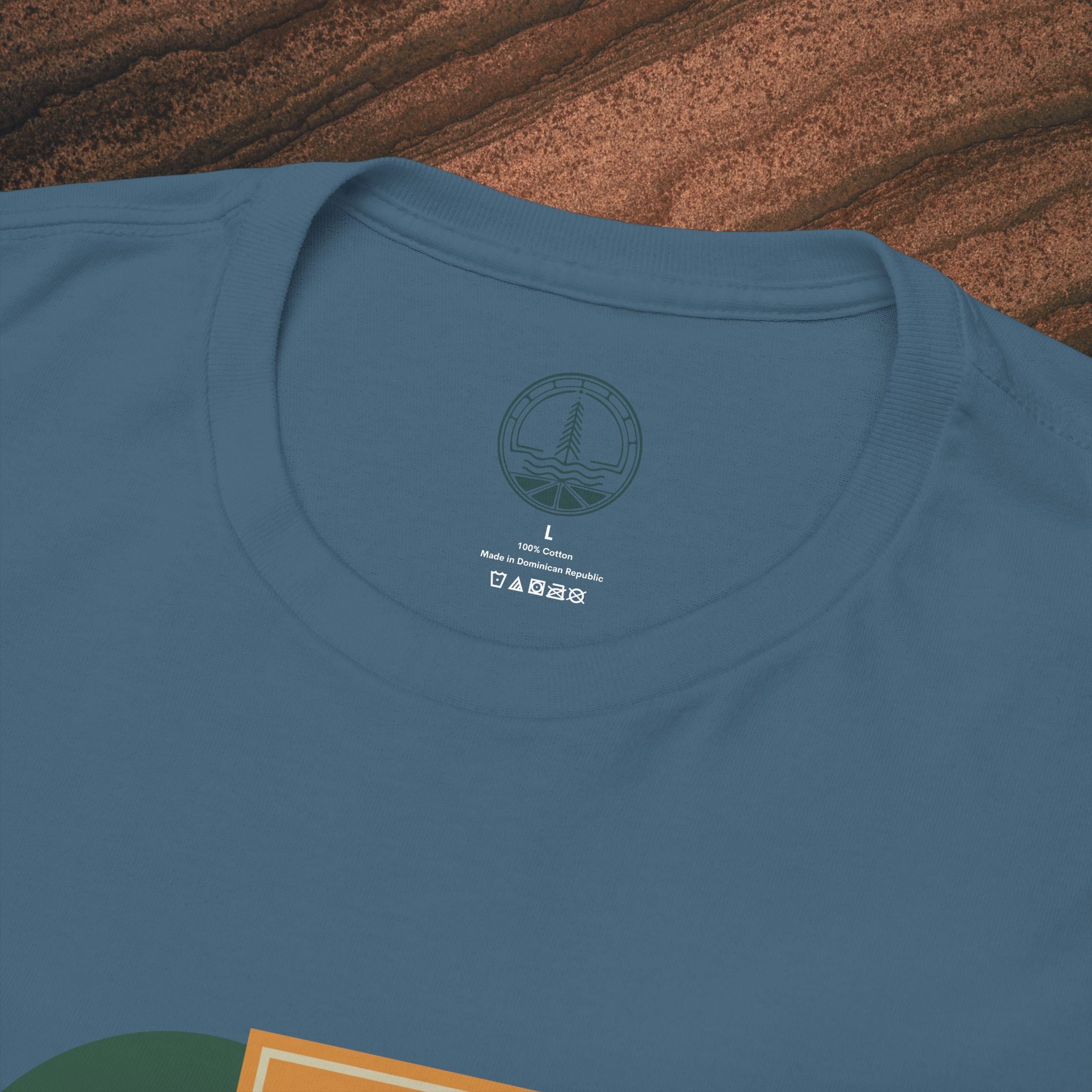 Unisex Heavy Cotton T-Shirt — 432Hz Vinyl Record Graphic
