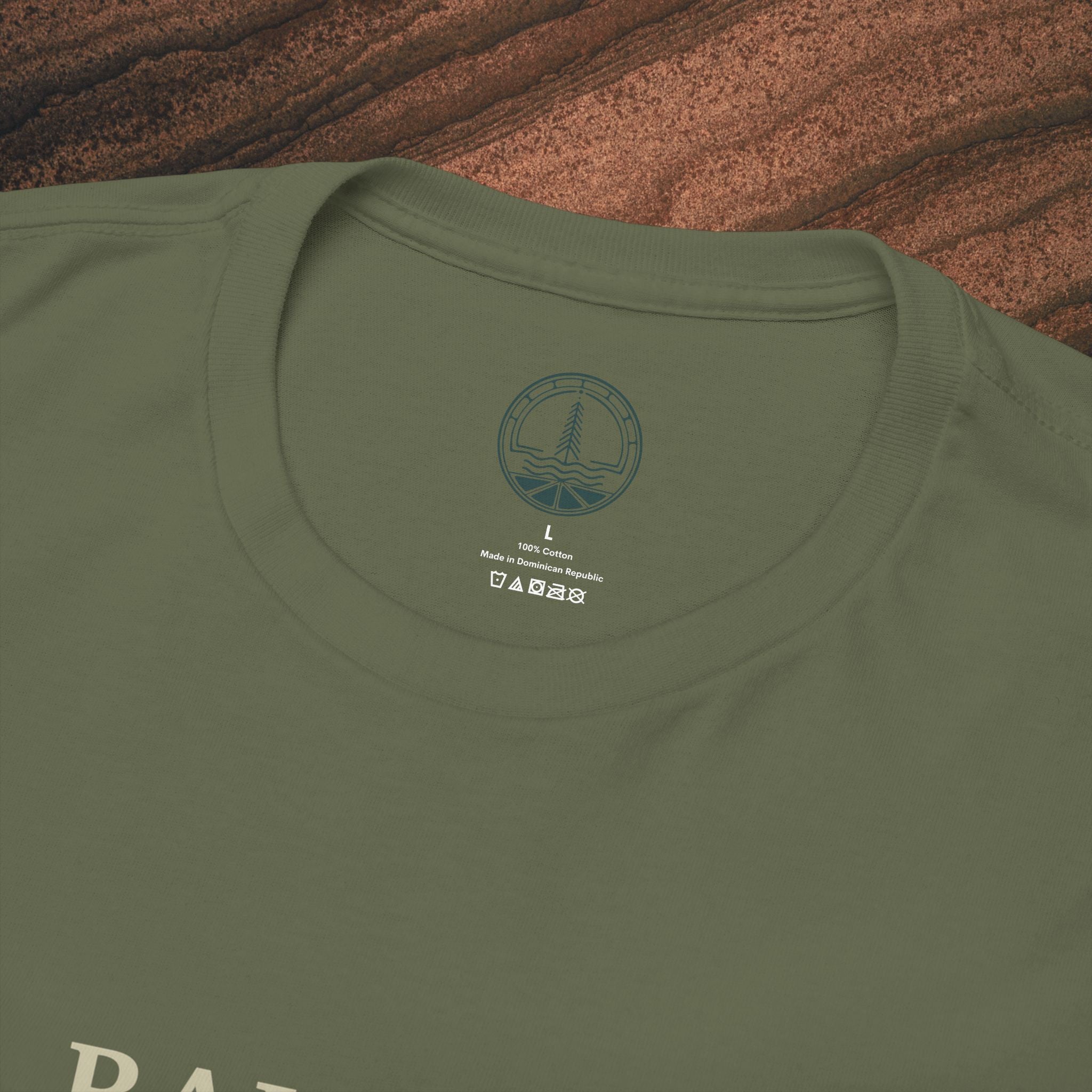 Balance T-Shirt — Minimal Balancing Stones Design
