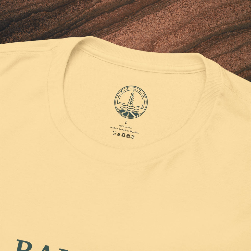 Balance T-Shirt — Minimal Balancing Stones Design