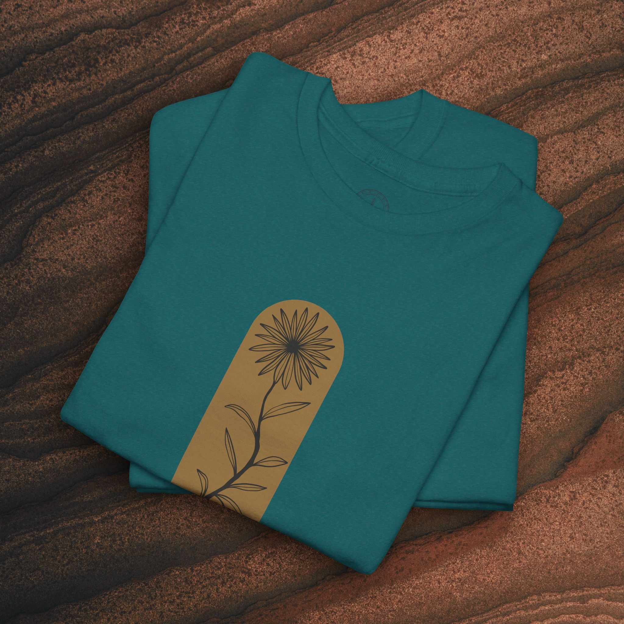 Unisex Heavy Cotton Tee - Rooted plants