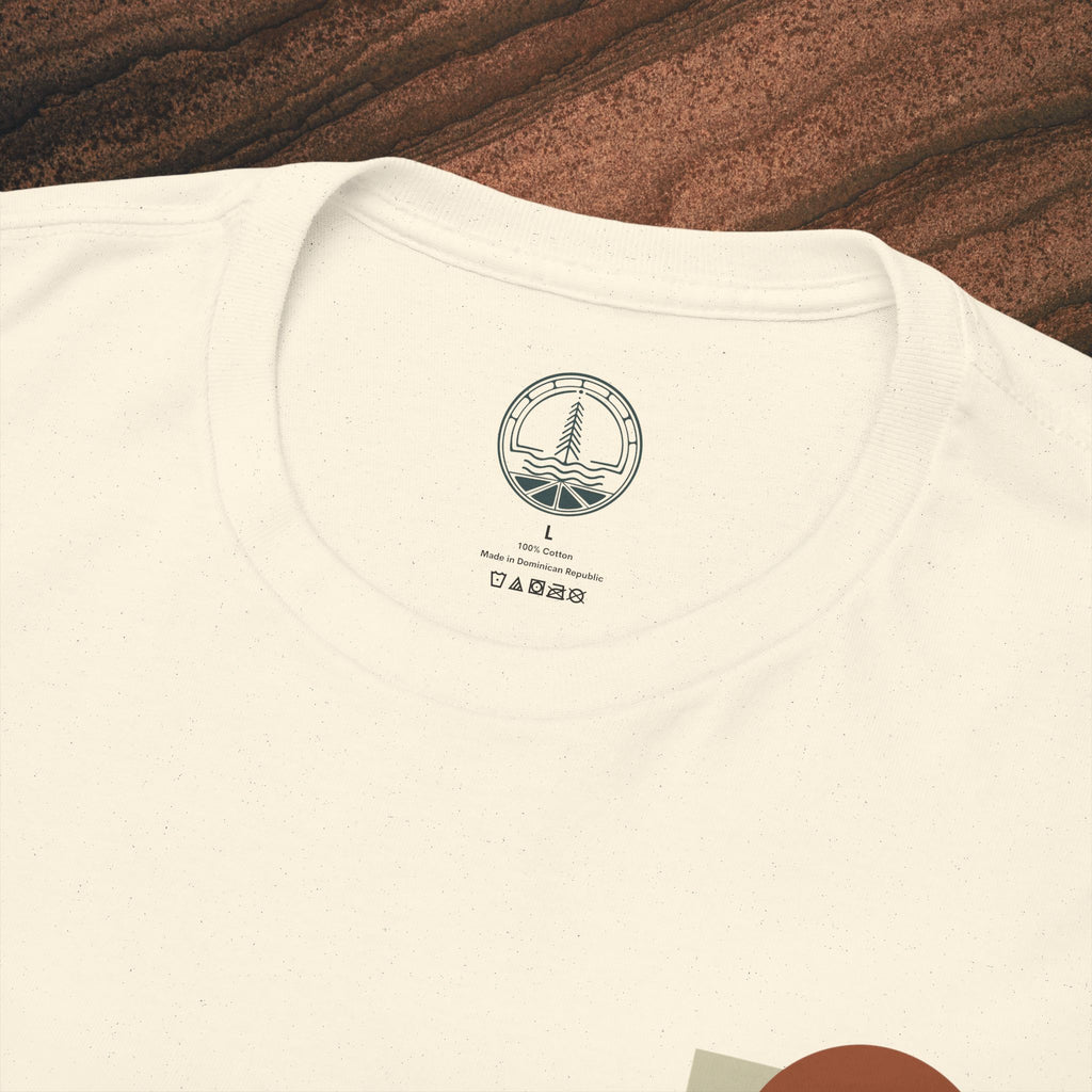 Halftone Mountain Sunset Tee