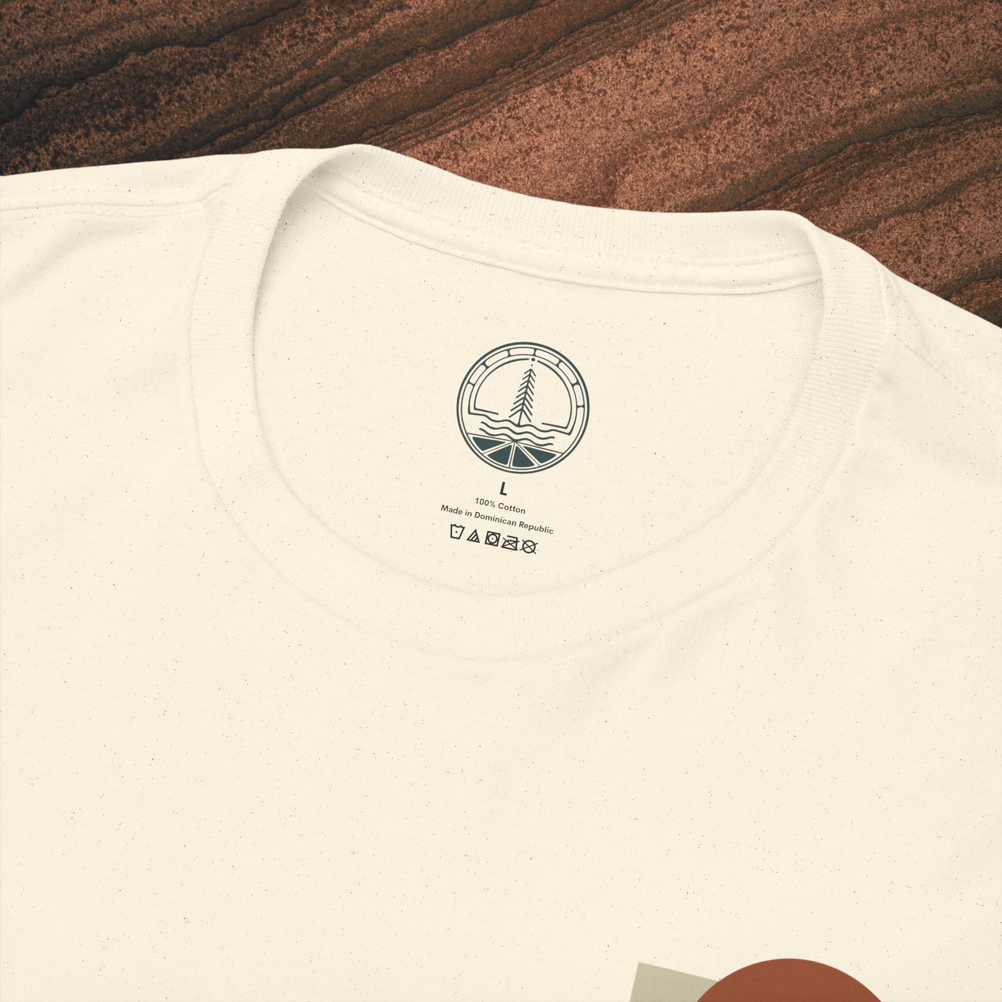 Halftone Mountain Sunset Tee