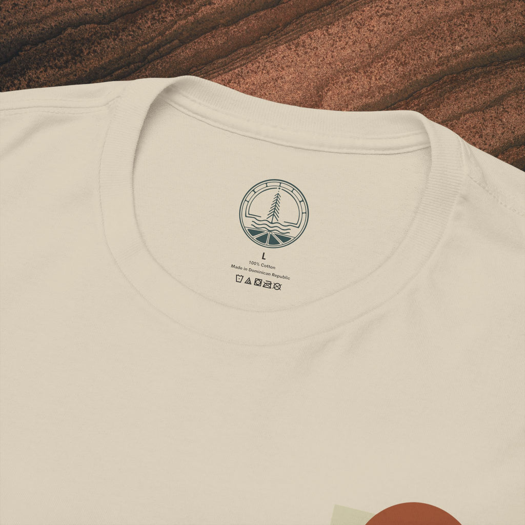 Halftone Mountain Sunset Tee